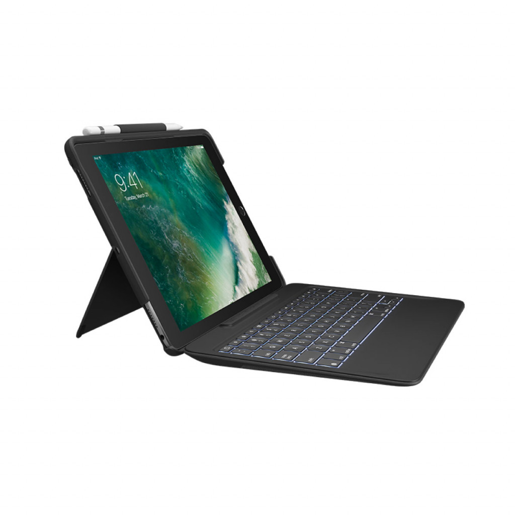 Logitech Slimcombo Keyboard cover iPad Air (3.gen) Pro 10,5 tommers iPad Pro Logitech Tastatur iPad tilbehør