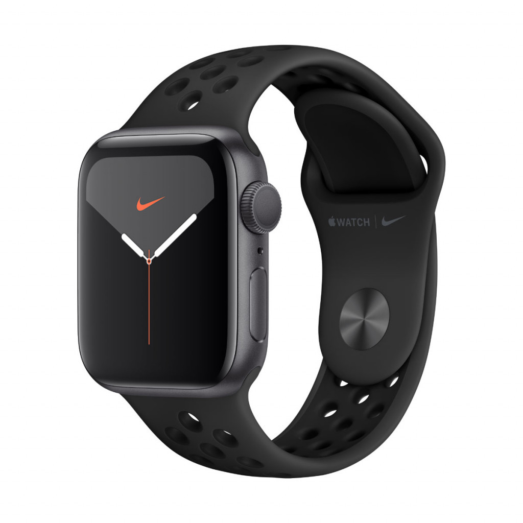 Apple Watch Nike Series 5 GPS 40 mm – Aluminium i Stellargrå med