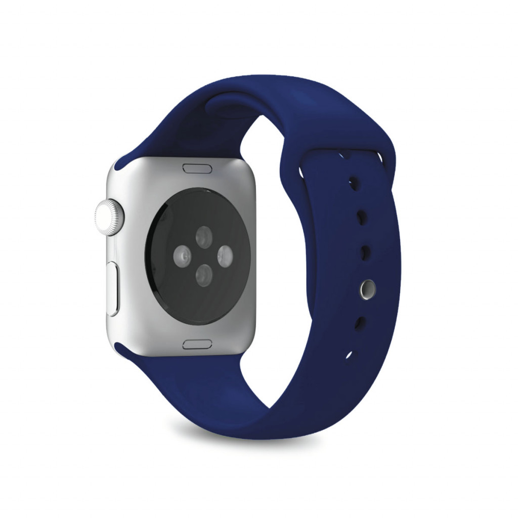 Puro Apple Watch rem, 44/42 mm - Mørkeblå