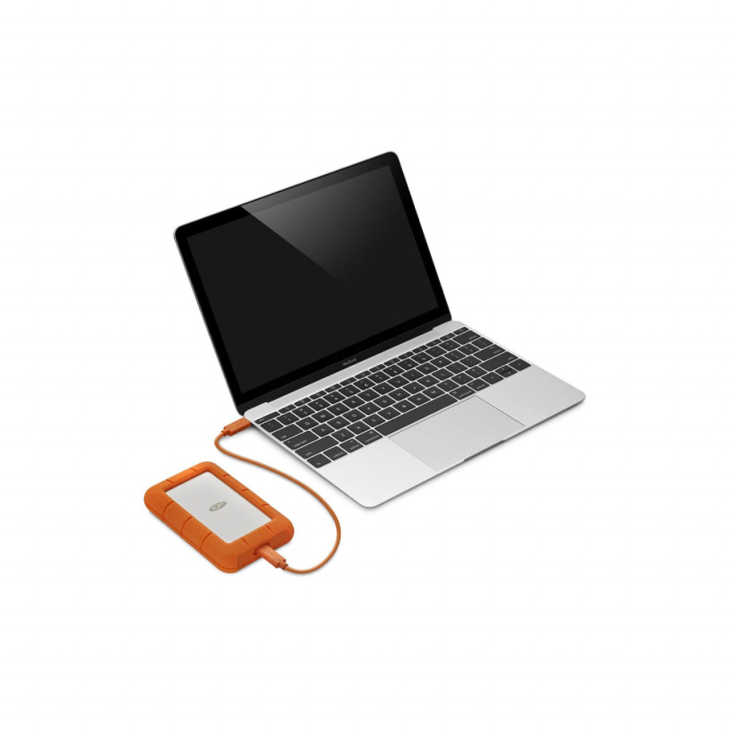 LaCie Rugged USB-C Harddisk - 1 TB