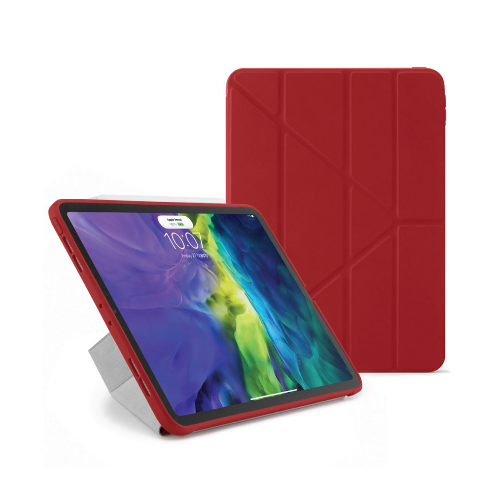 Pipetto Origami cover for iPad Pro 11-tommer (1. og 2. gen) - Rød