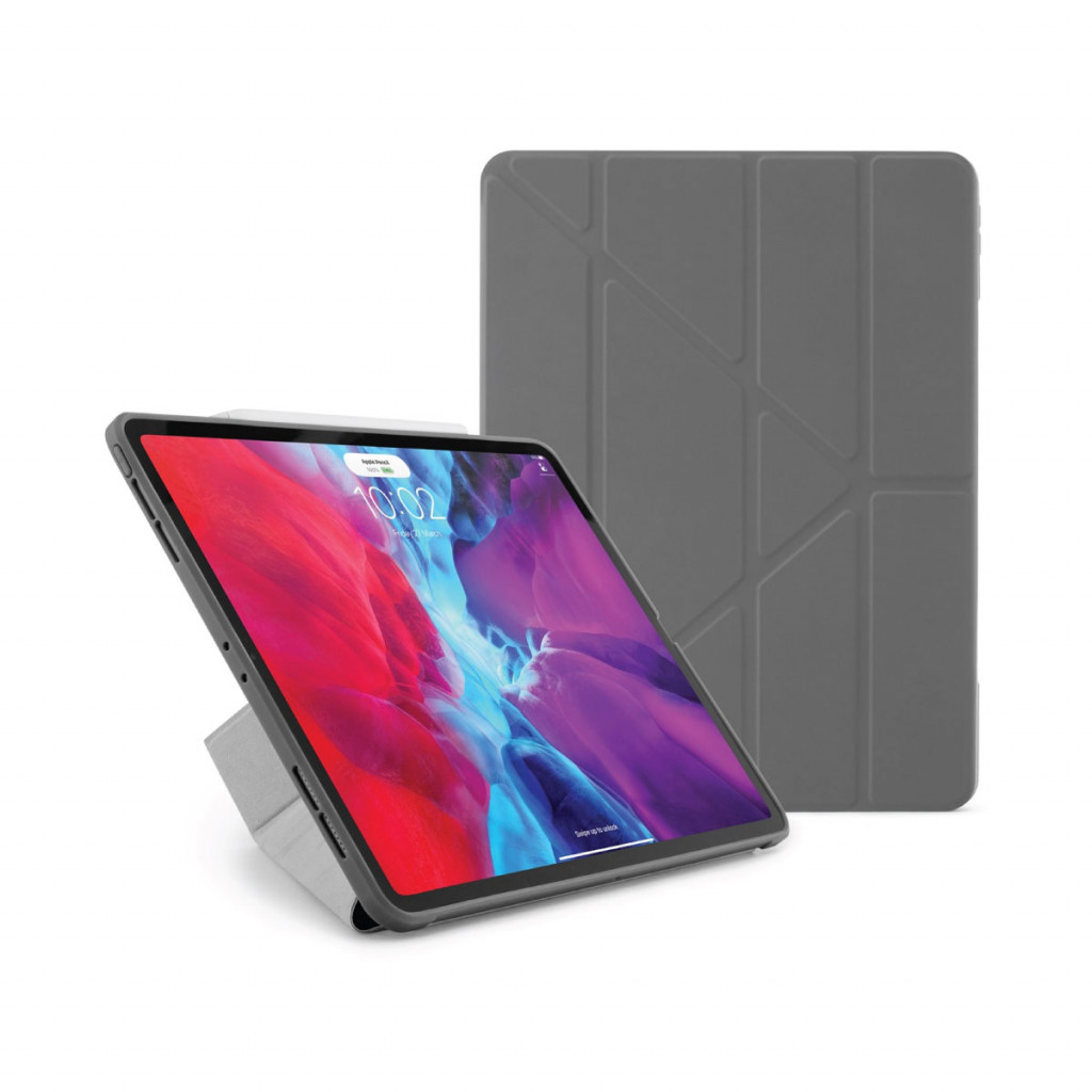 Pipetto Origami cover for iPad Pro 12.9-tommer (5. gen) - Mørkegrå