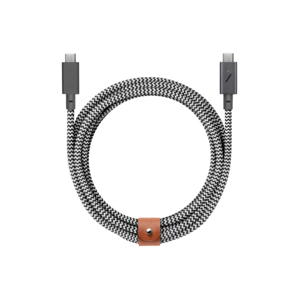Native Union Belt Cable USB-C 2.4m - Zebra