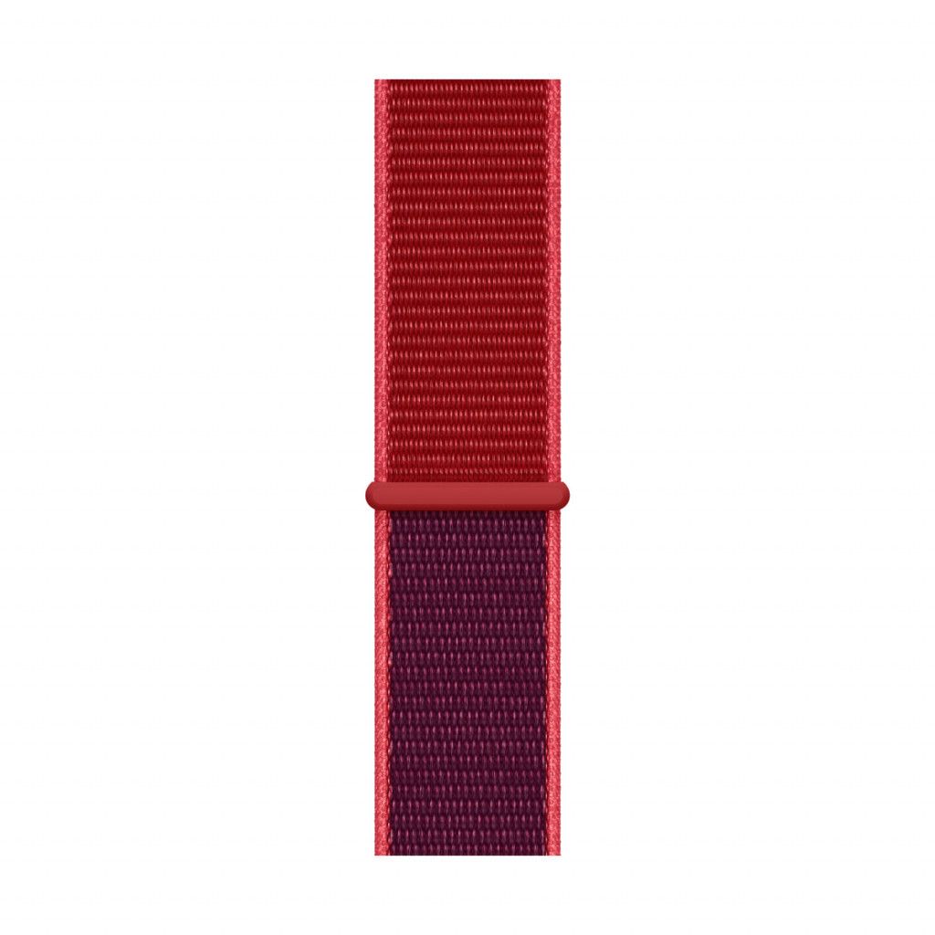 red sport loop apple watch