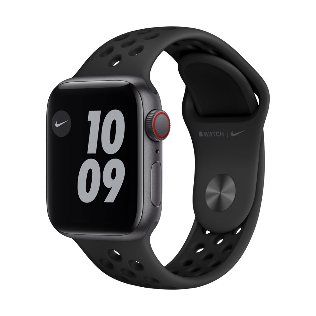 Apple Watch Nike SE Cellular 40 mm – Aluminium i Stellargrå med