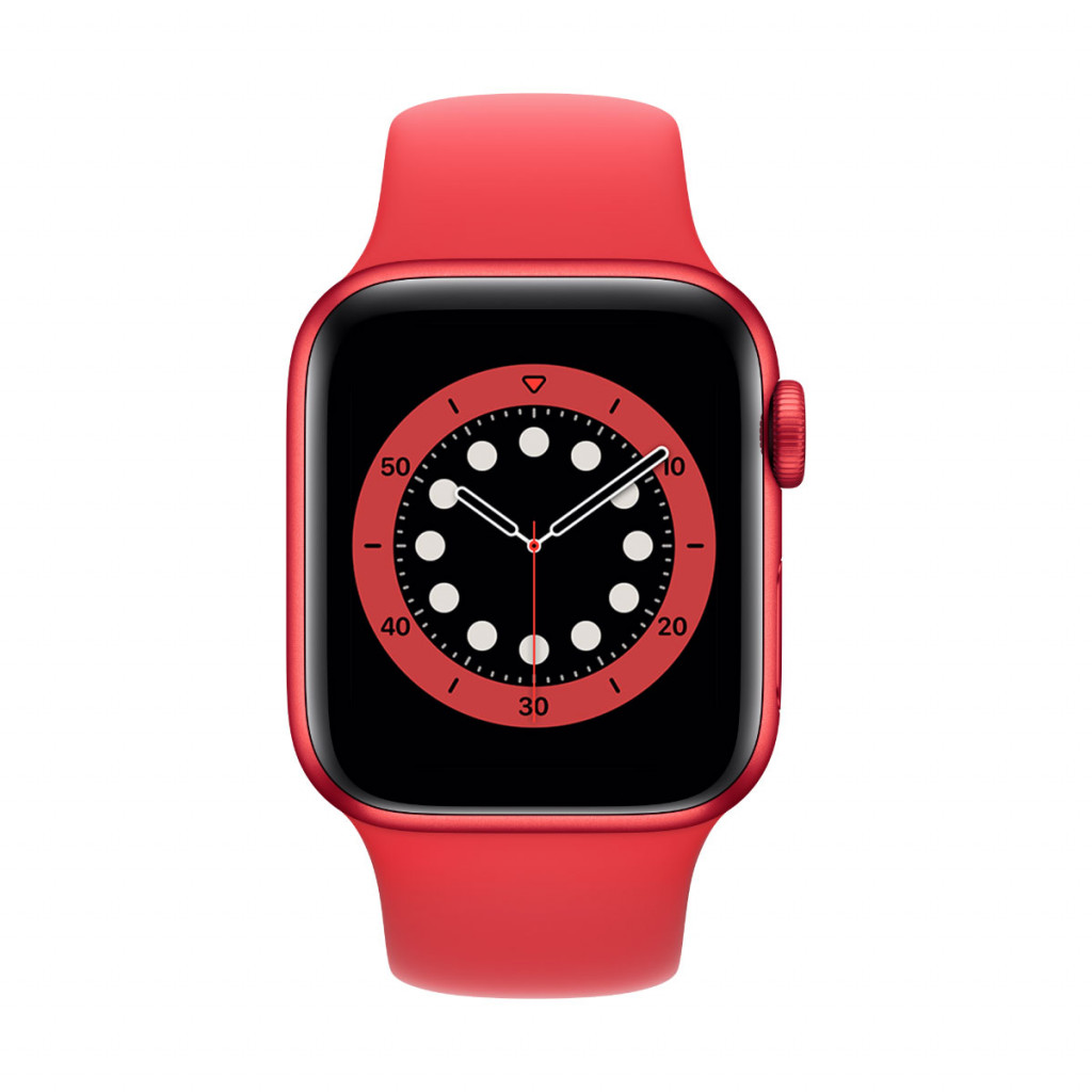 Apple watch 6 44 mm red как смотрится