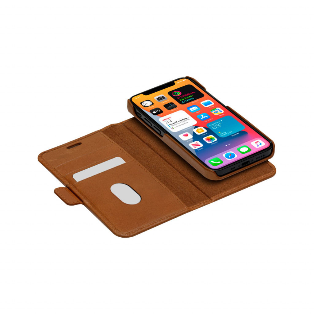 Dbramante Lynge Wallet for iPhone 12 mini - Tan