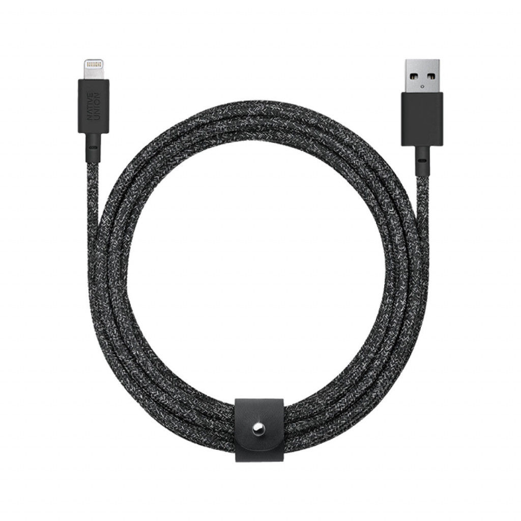 Native Union ULTRA STRONG Belt Cable 3m – Cosmos Black