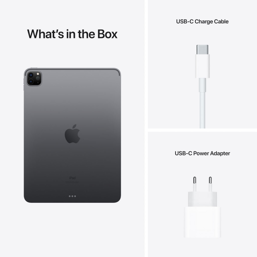 iPad Pro 11-tommer (2021) Wi-Fi 1TB Stellargrå