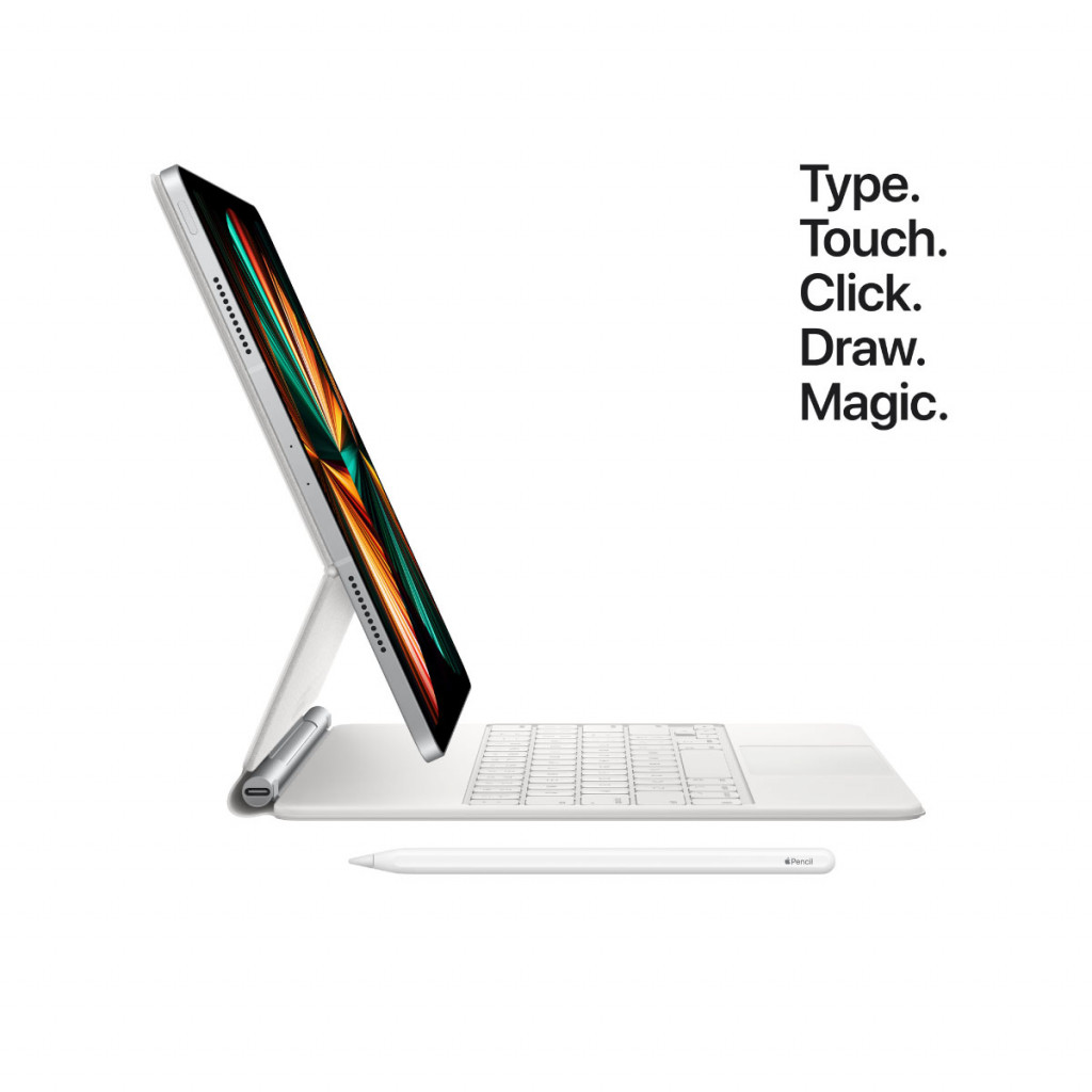iPad Pro 12.9-tommer (2021) Wi-Fi + Cellular 256GB Stellargrå