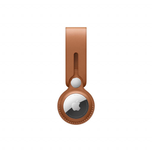 Apple AirTag Leather Loop - Lærbrun