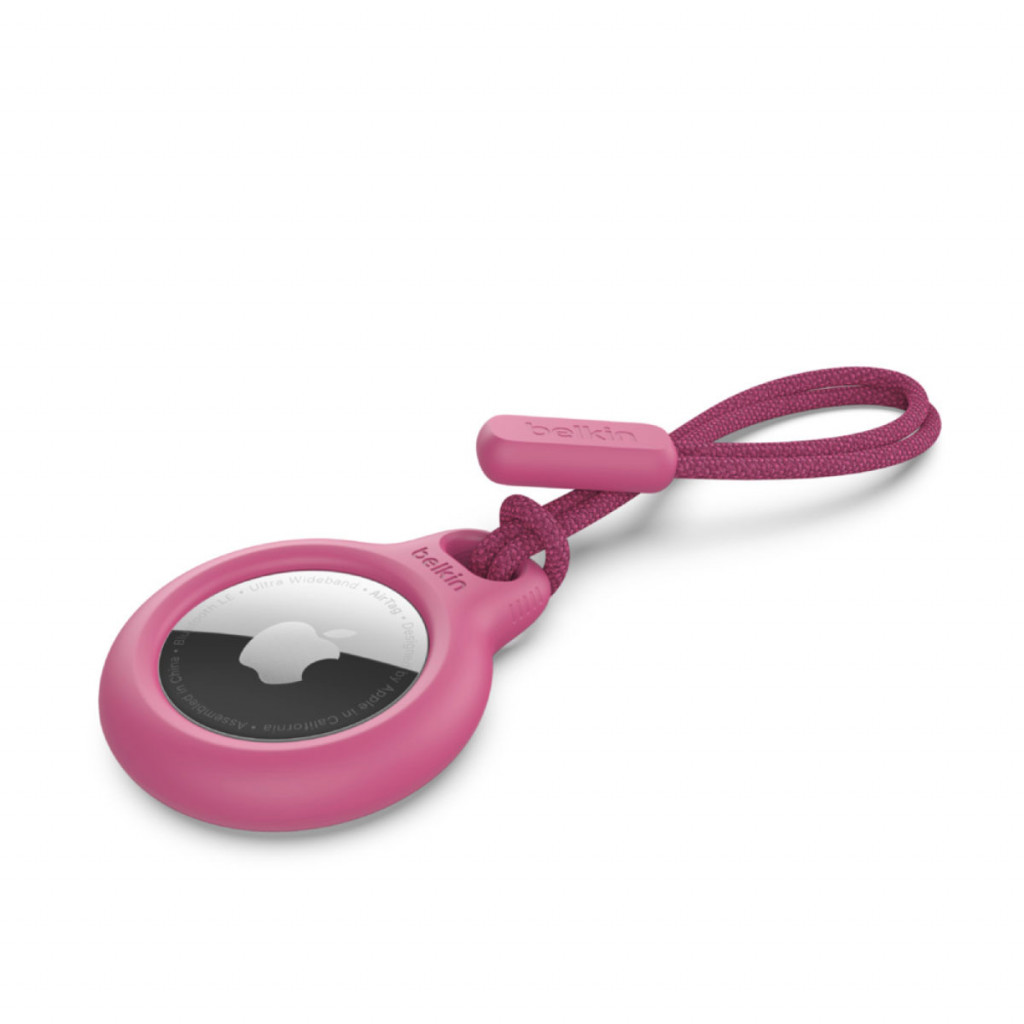 Belkin AirTag Holder med Stropp  - Rosa