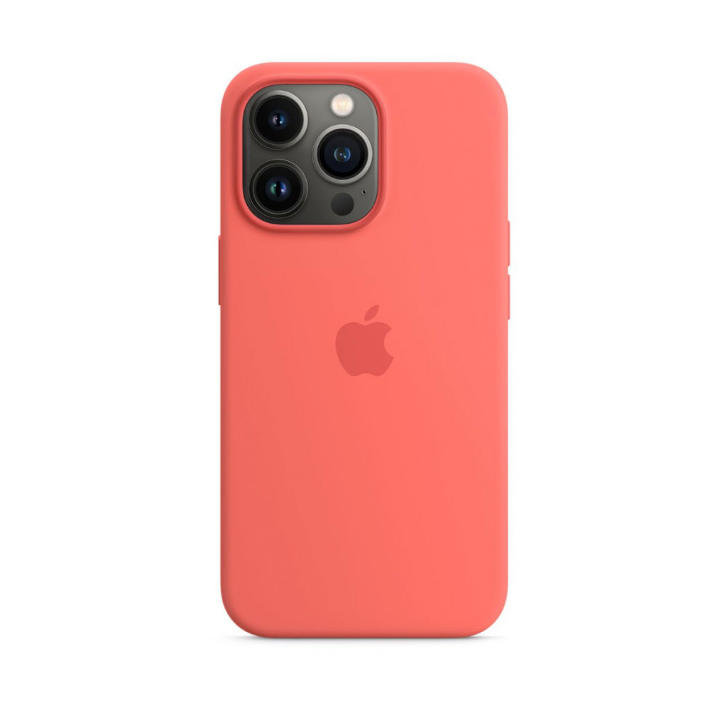 Apple Silikondeksel med MagSafe til iPhone 13 Pro – Rosa Pomelo