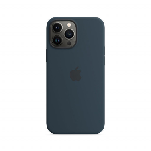 Apple Silikondeksel med MagSafe til iPhone 13 Pro Max – Havdypblå