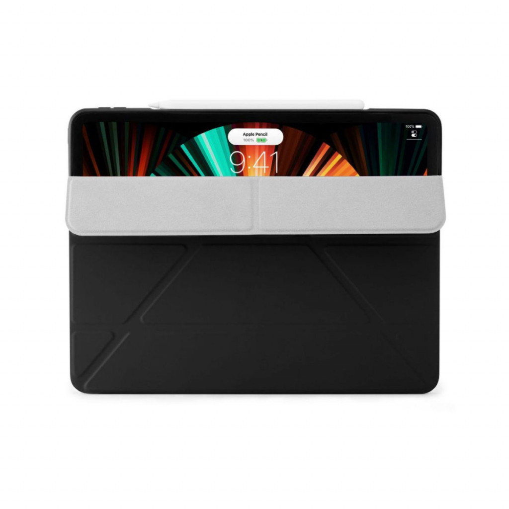 Pipetto Origami cover for iPad Pro 12.9-tommer (5. gen) - Svart
