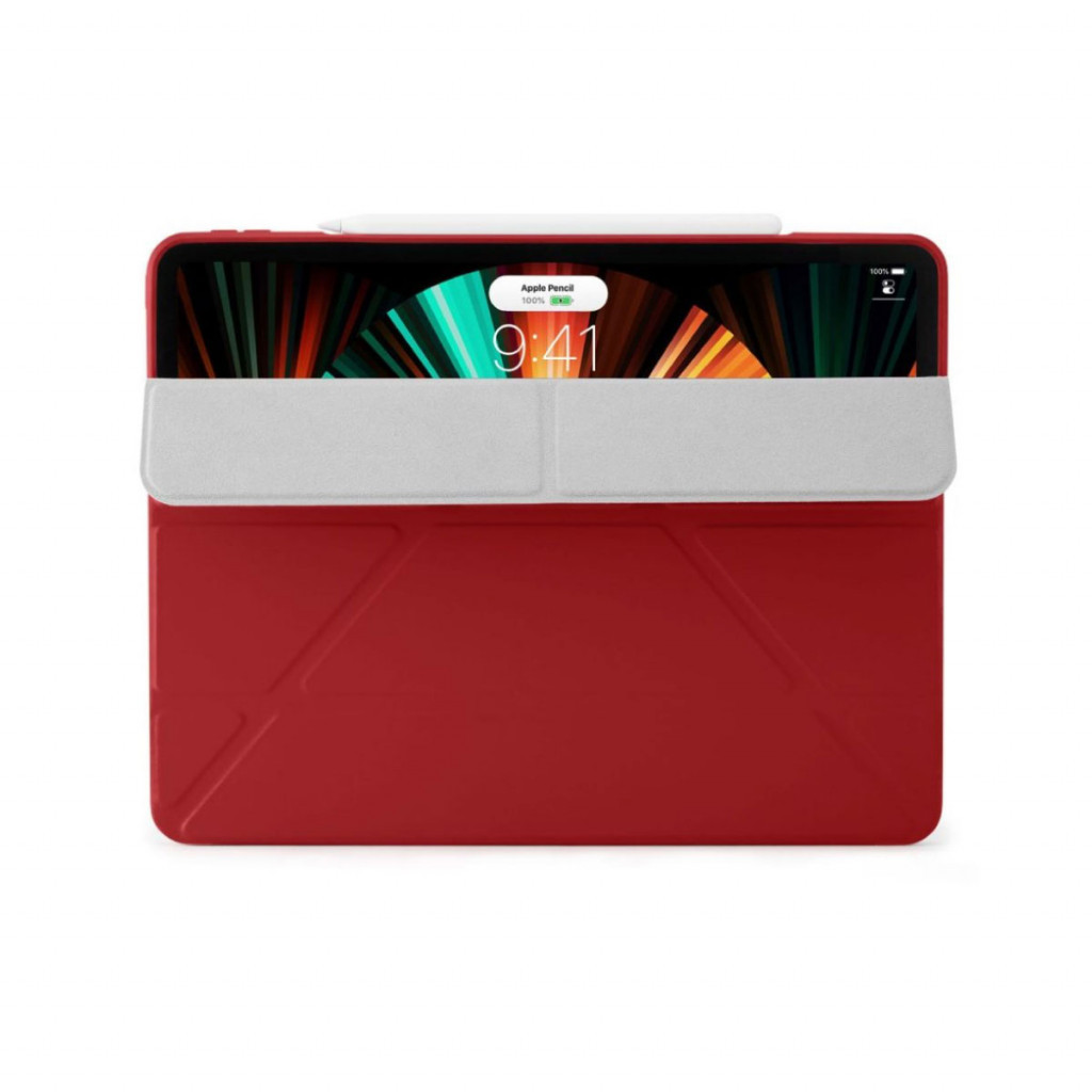 Pipetto Origami cover for iPad Pro 12.9-tommer (5. gen) - Rød