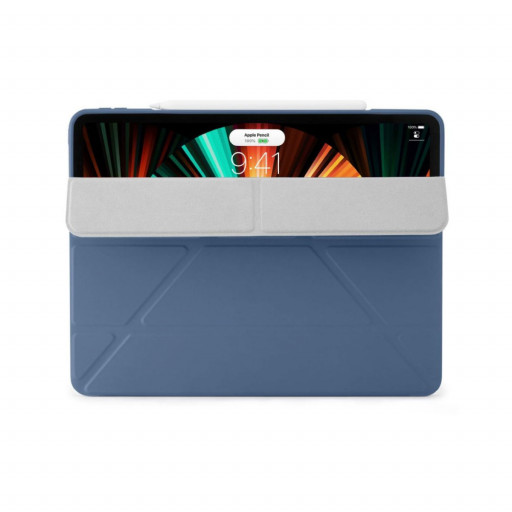 Pipetto Origami cover for iPad Pro 12.9-tommer (5. gen) - Marineblå
