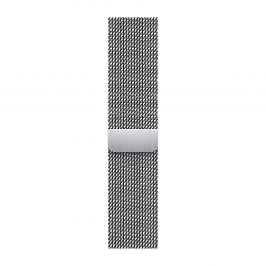 Apple Watch 45 mm Milanese Loop - Sølv