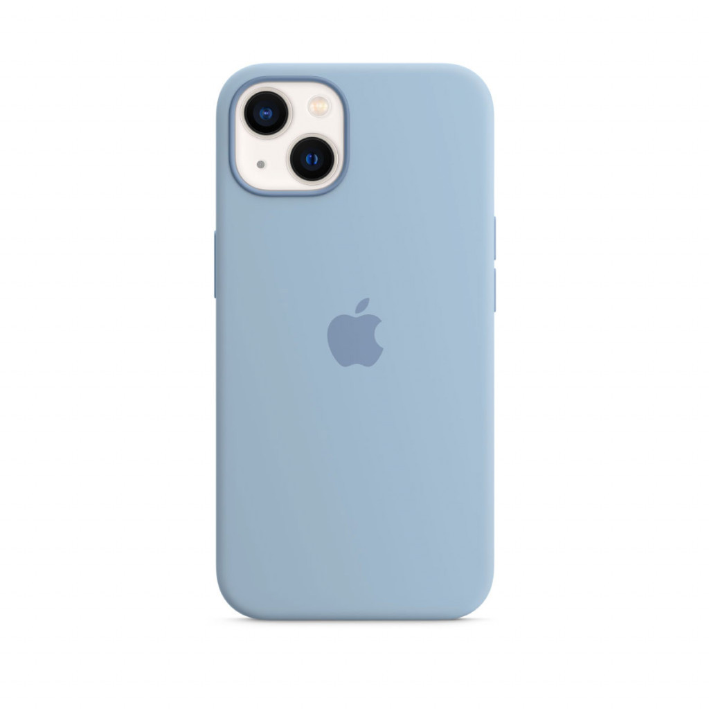 Apple Silikondeksel med MagSafe til iPhone 13 – Blå Dis
