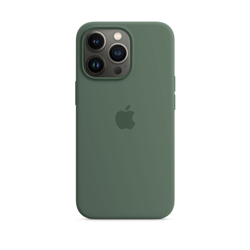 Apple Silikondeksel med MagSafe til iPhone 13 Pro – Eukalyptus