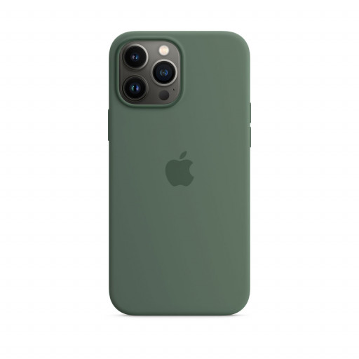 Apple Silikondeksel med MagSafe til iPhone 13 Pro Max – Eukalyptus