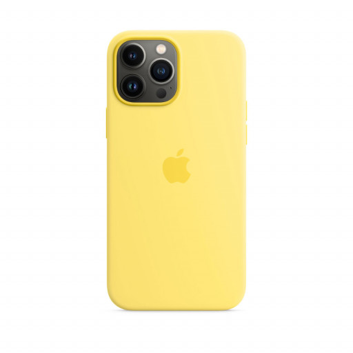 Apple Silikondeksel med MagSafe til iPhone 13 Pro Max – Sitronskall