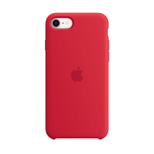 Apple silikondeksel til iPhone SE (2022) - (PRODUCT)RED
