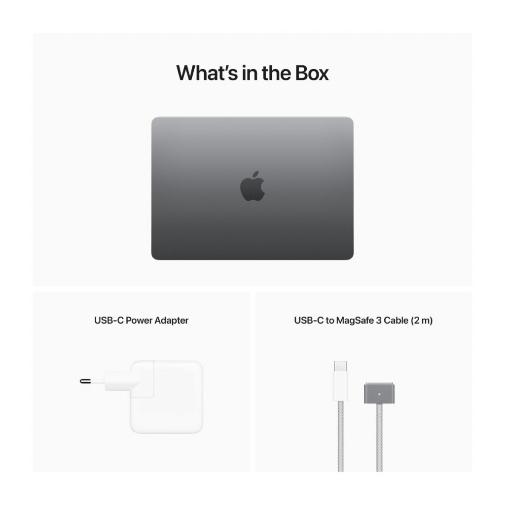 MacBook Air 13-tommer M2 256GB Stellargrå
