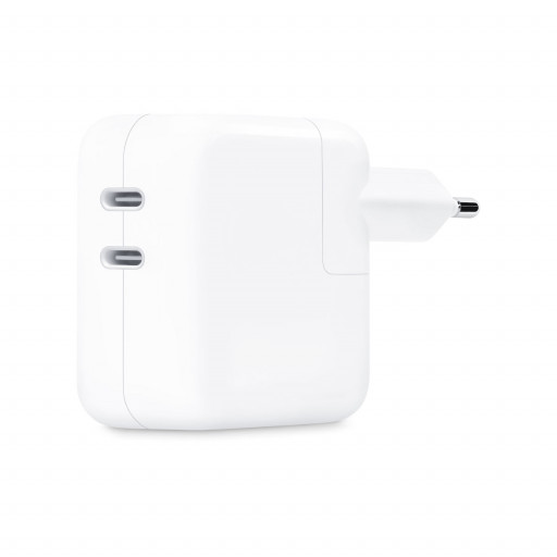 Apple 35W USB-C-lader med to porter