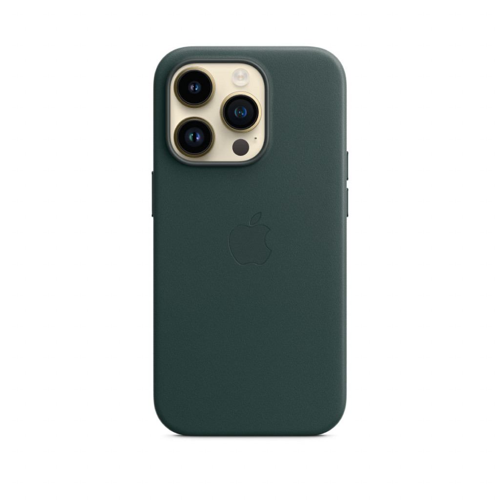 Apple Skinndeksel med MagSafe til iPhone 14 Pro – Skogsgrønn