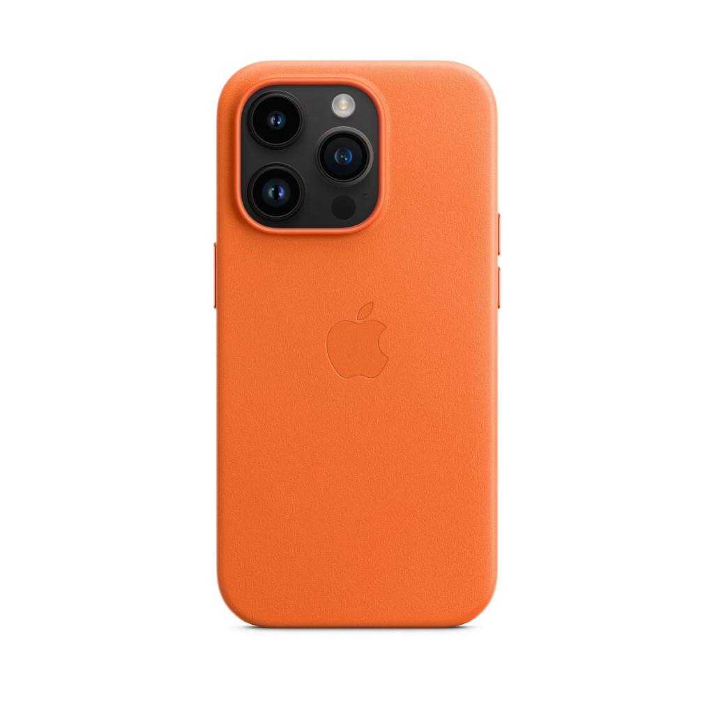 Apple Skinndeksel med MagSafe til iPhone 14 Pro – Oransje