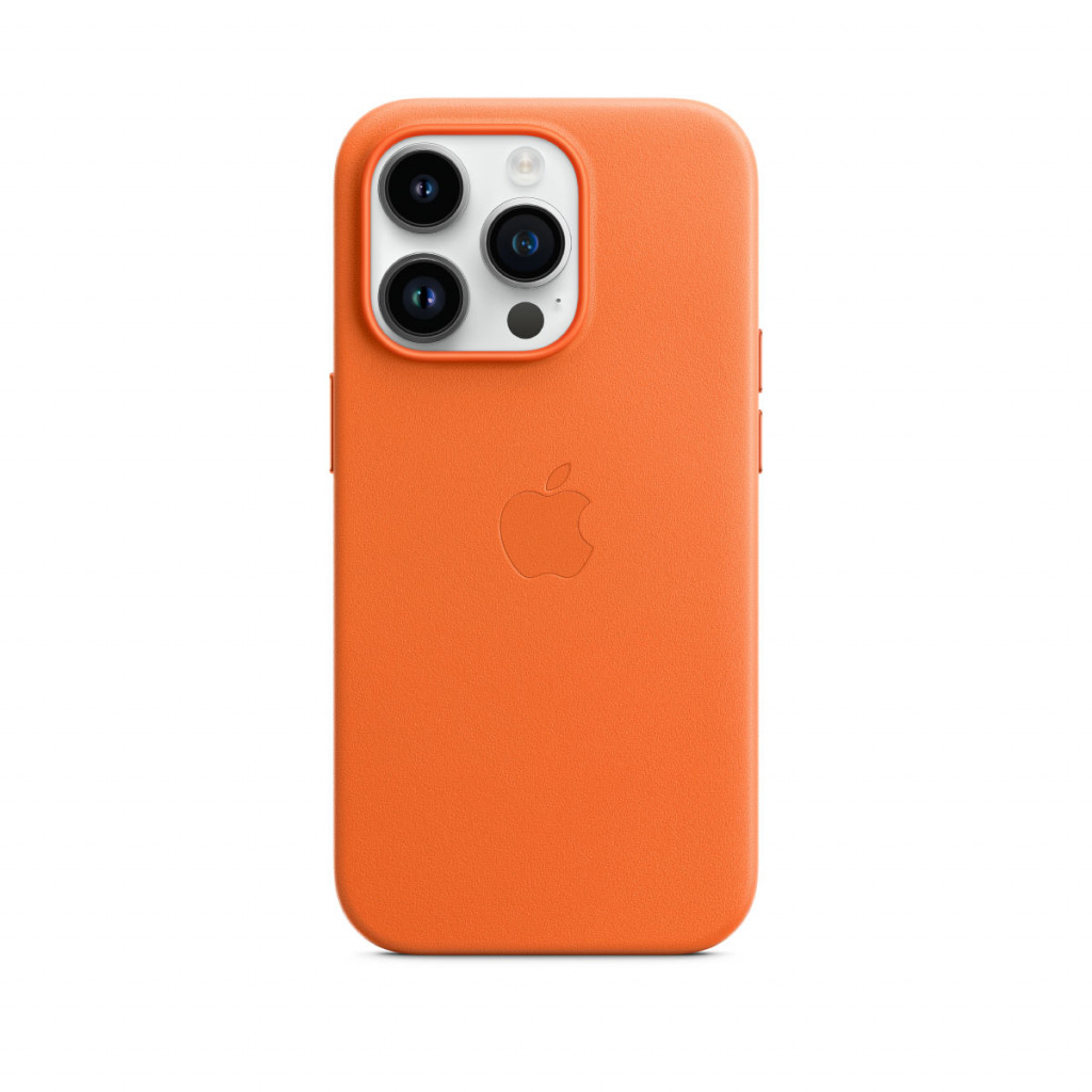 Apple Skinndeksel med MagSafe til iPhone 14 Pro – Oransje