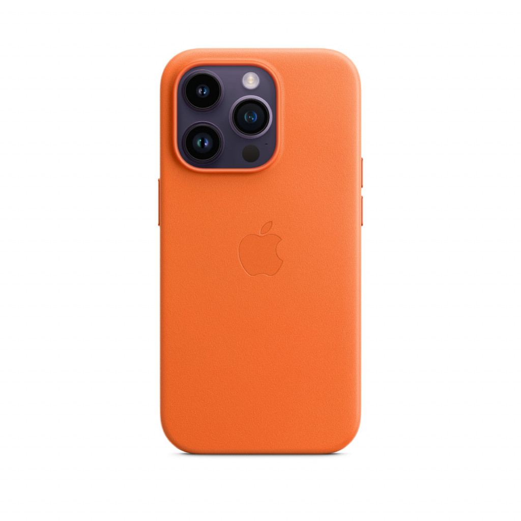 Apple Skinndeksel med MagSafe til iPhone 14 Pro – Oransje