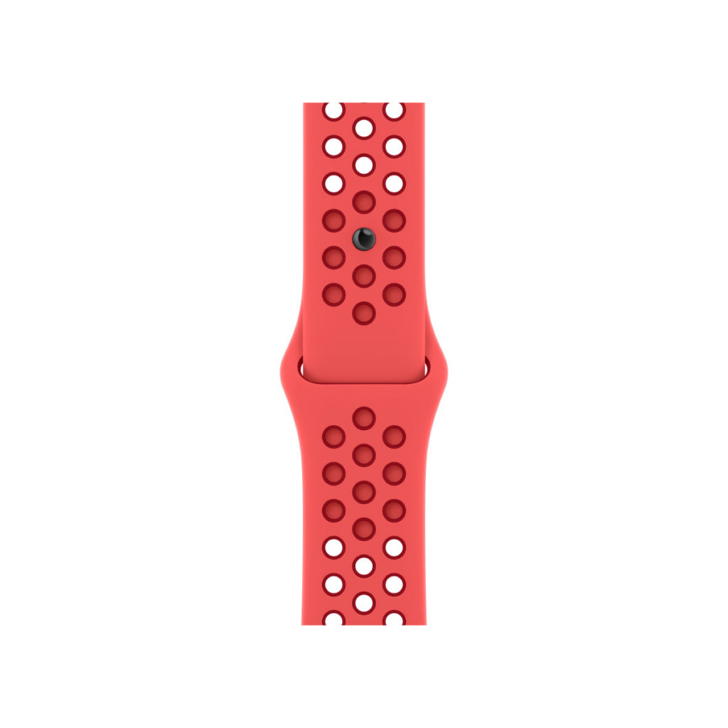 Apple Watch 41 mm Nike Sport Band - Bright Crimson/Gym Red