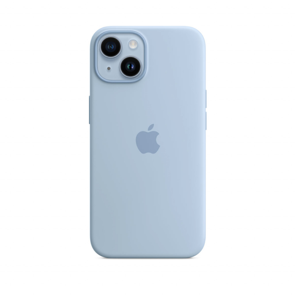 Apple Silikondeksel med MagSafe til iPhone 14 – Himmel