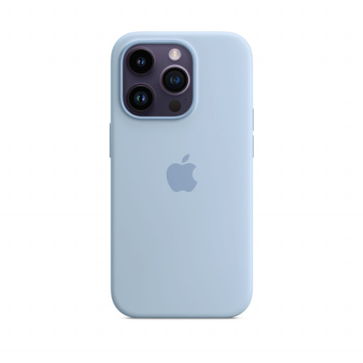 Apple Silikondeksel med MagSafe til iPhone 14 Pro – Himmel