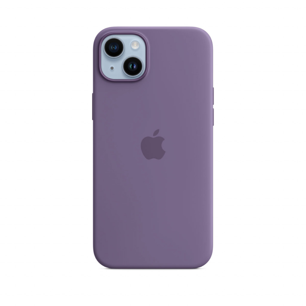 Apple Silikondeksel med MagSafe til iPhone 14 Plus – Lilla Iris