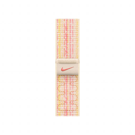 Apple Watch 41 mm Nike Sport Loop - Starlight/Pink