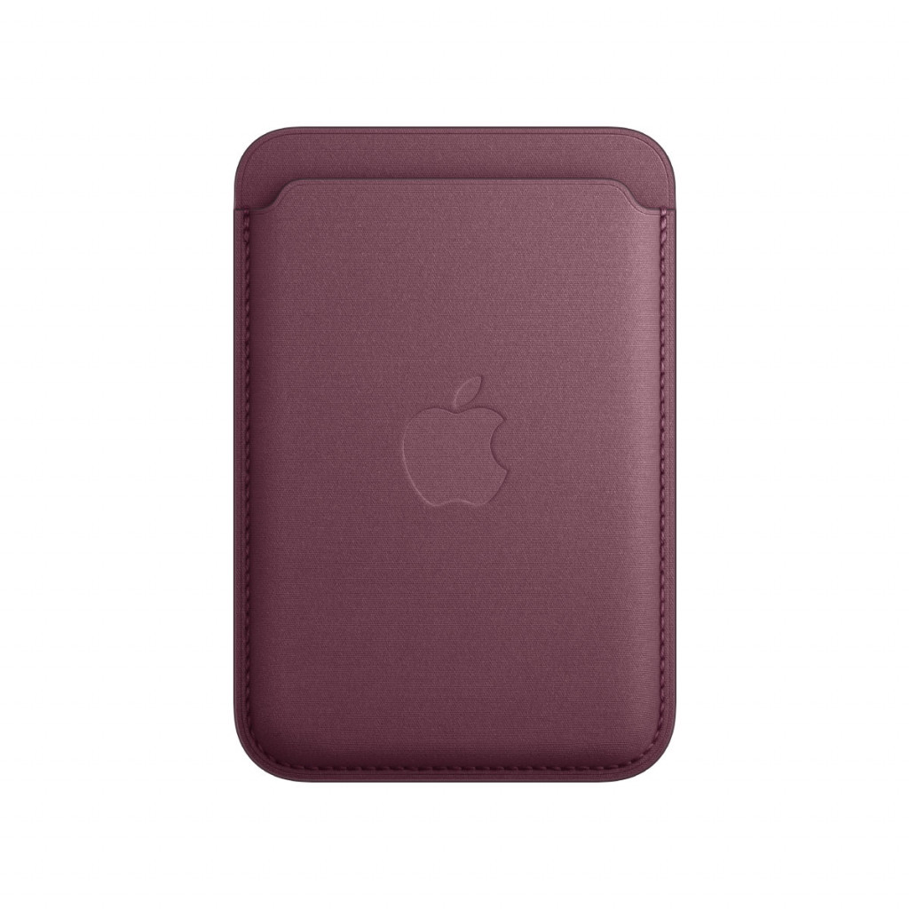 Apple Lommebok i finvev med MagSafe - Morbær