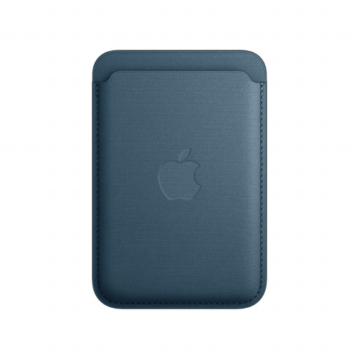Apple Lommebok i finvev med MagSafe - Stillehavsblå