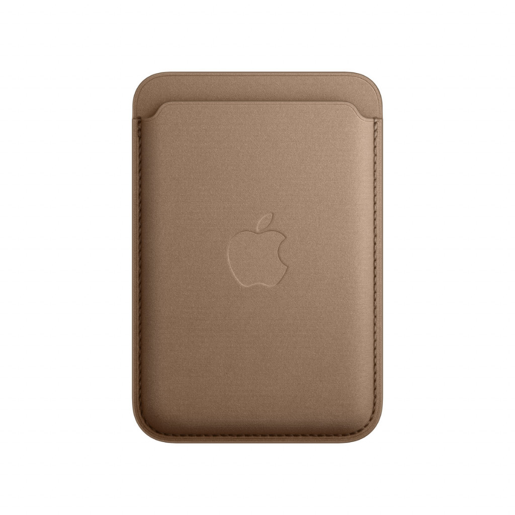 Apple Lommebok i finvev med MagSafe - Muldvarpgrå